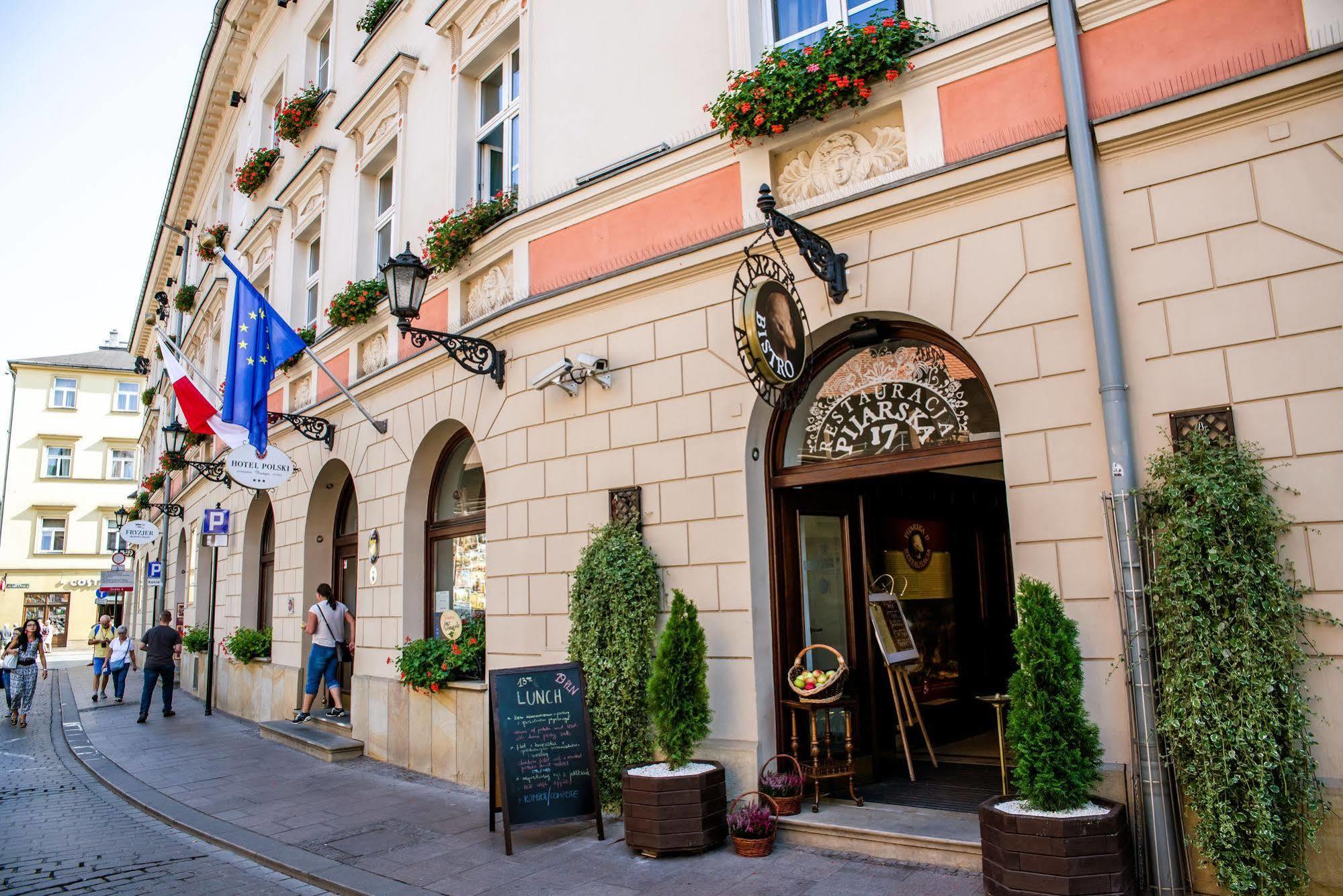 Hotel Polski Pod Bialym Orlem Cracóvia Exterior foto