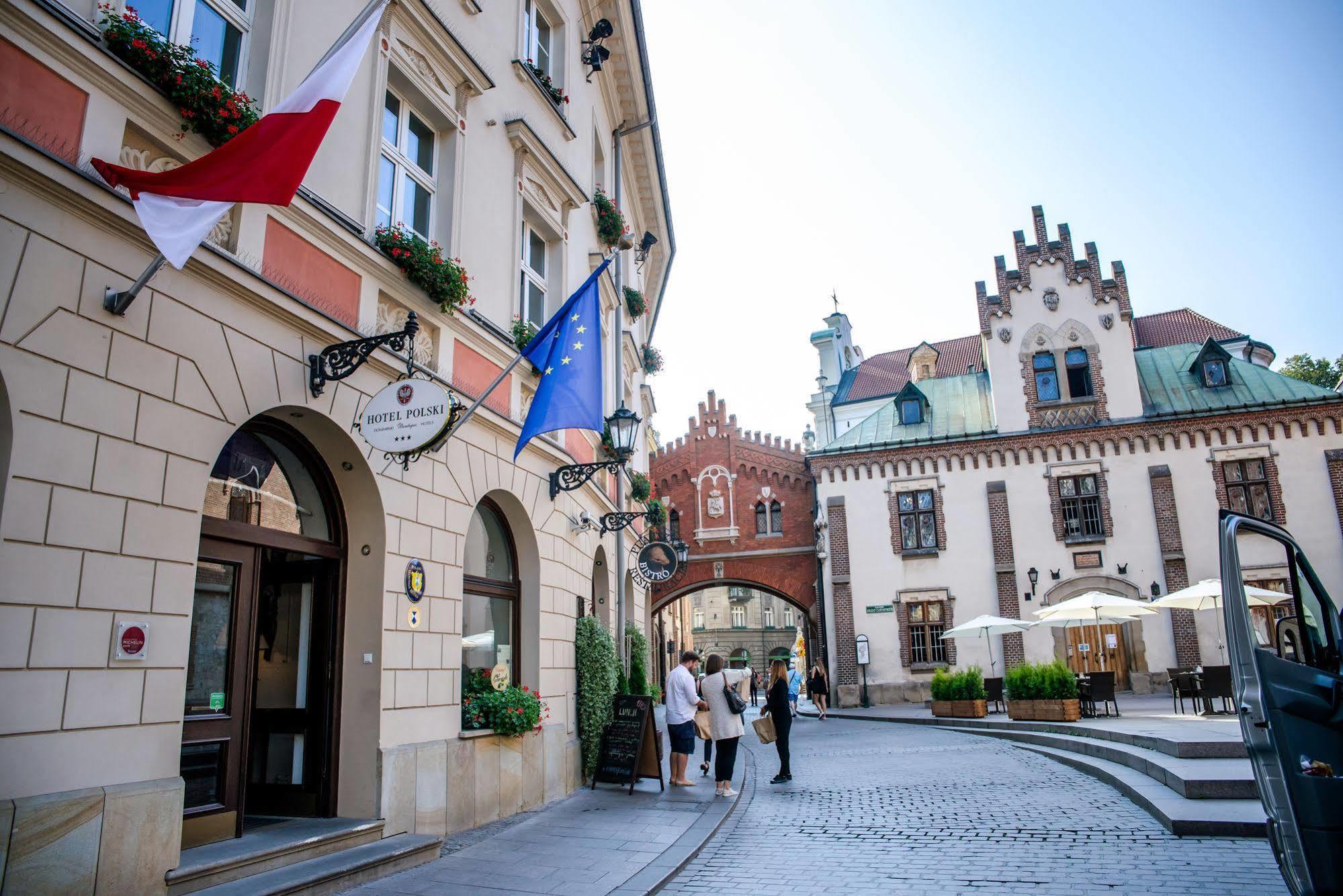 Hotel Polski Pod Bialym Orlem Cracóvia Exterior foto